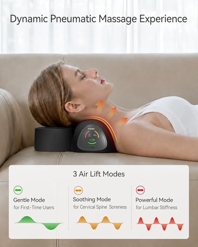 Heated Cervical Traction Device for Neck Support and Relaxation