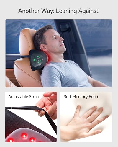 Heated Cervical Traction Device for Neck Support and Relaxation