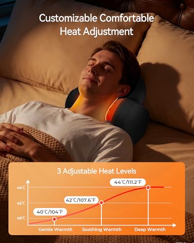 Heated Cervical Traction Device for Neck Support and Relaxation