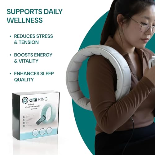 Portable Wellness Ring for Relaxation and Comfort Wearable Device