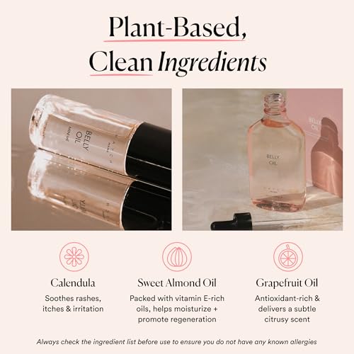 Pregnancy Belly Oil Postpartum Body Skincare Moisturizing Care