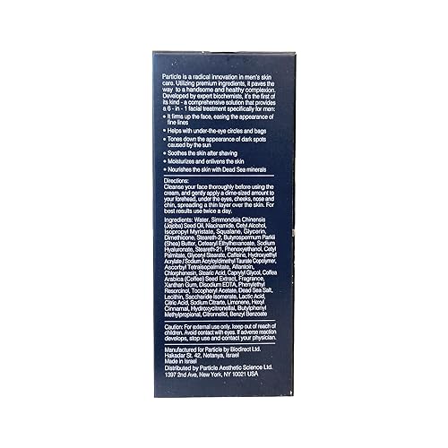 Men's Anti Aging Face Cream Moisturizer for Wrinkles Dark Spots and Eye Care