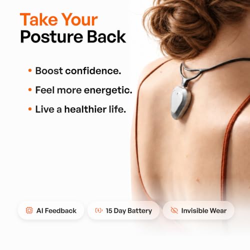 AI Powered Posture Corrector Trainer Device for Back Support and Alignment