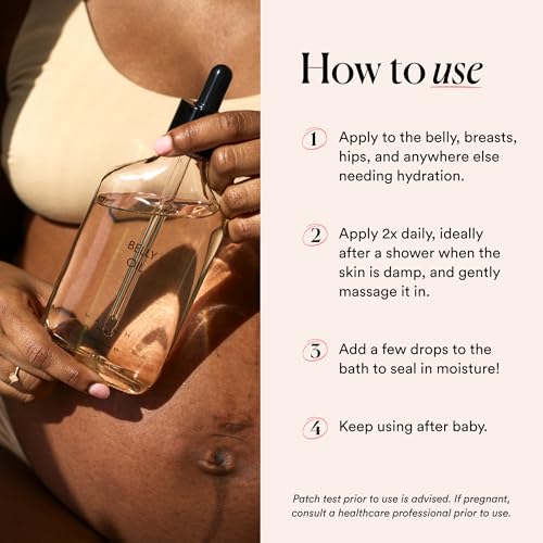 Pregnancy Belly Oil Postpartum Body Skincare Moisturizing Care