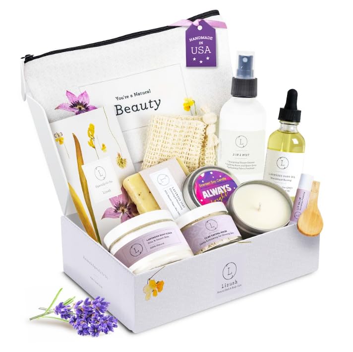Relaxing Spa Gift Set Natural Bath and Body Care Collection