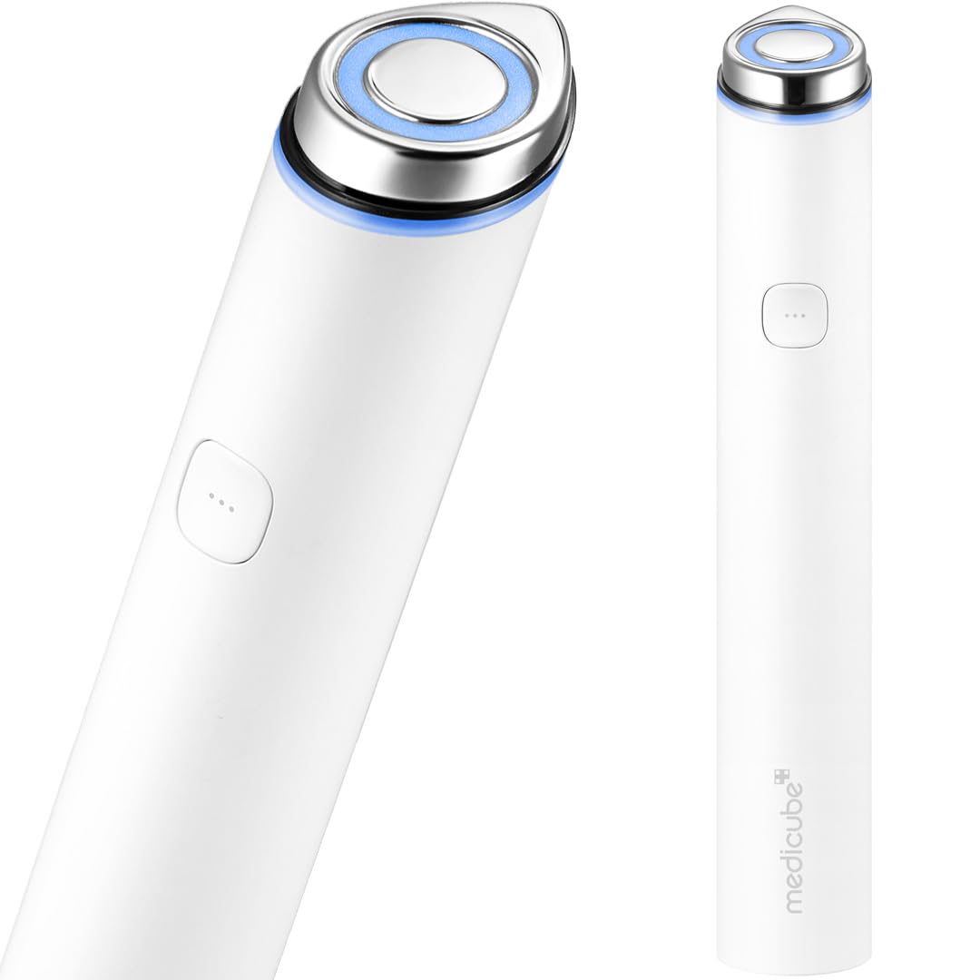 Portable Facial Skin Care Booster Device for Glow and Product Absorption
