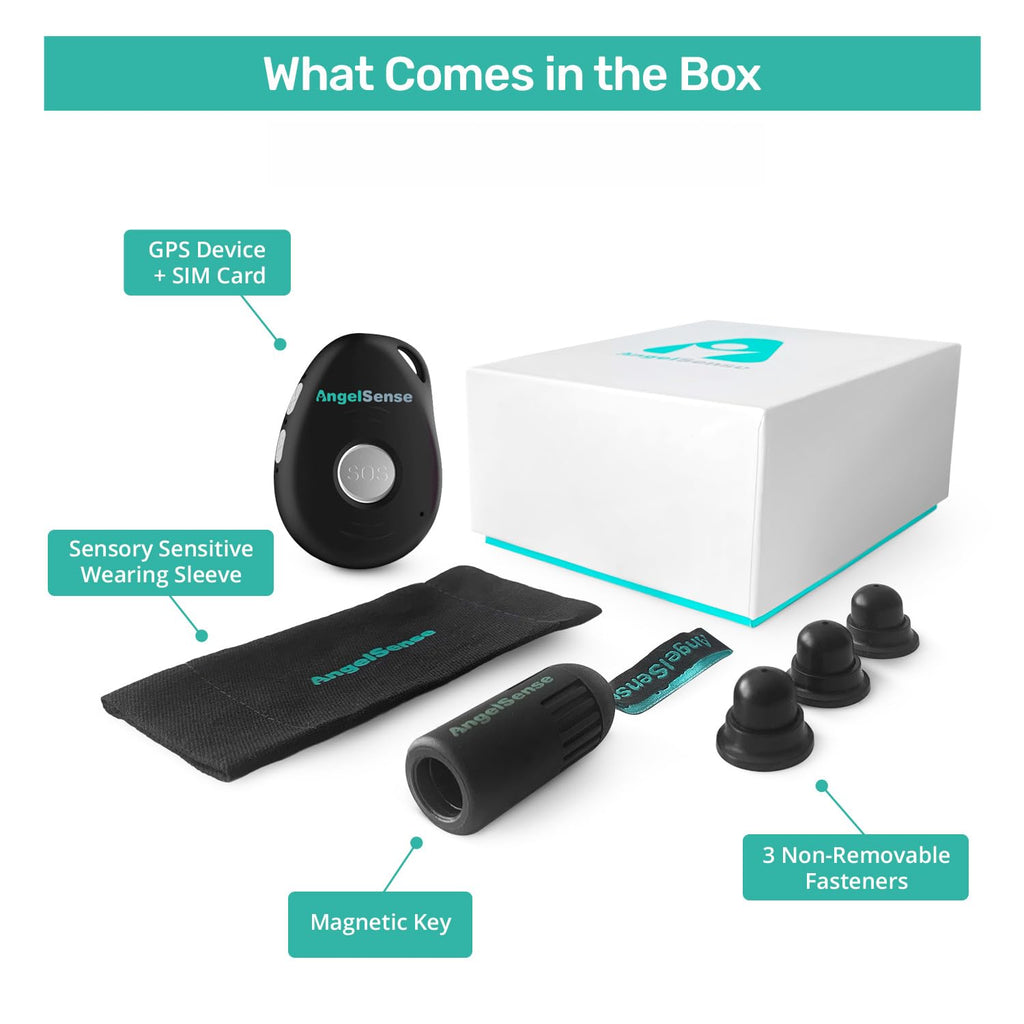 GPS Tracker for Kids and Elderly with Safety Location Tracking