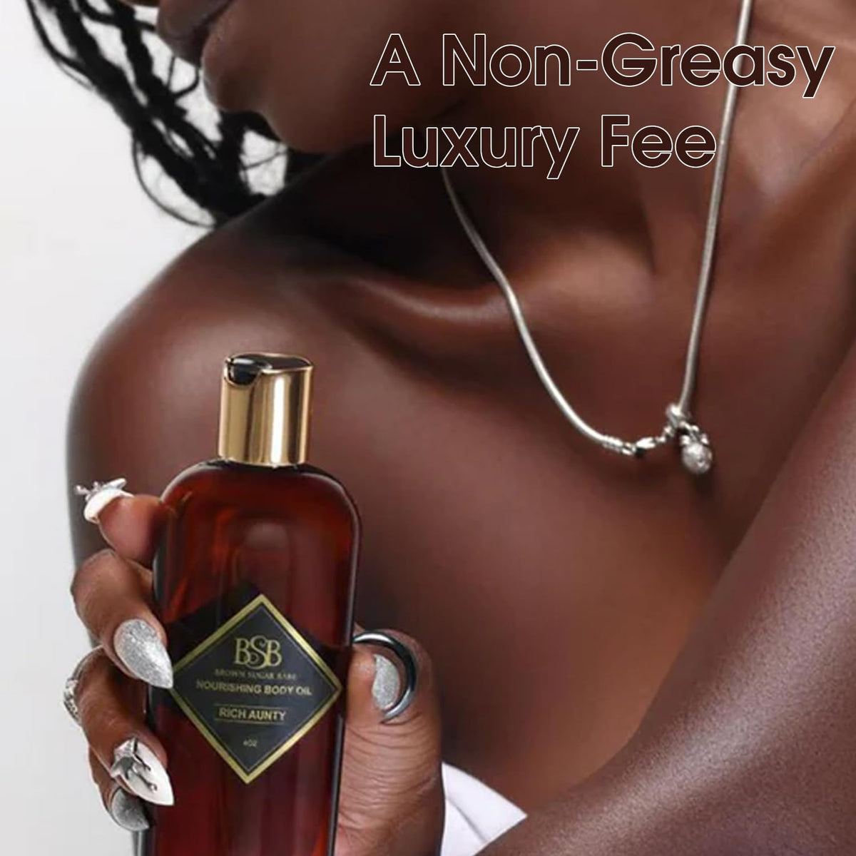 Nourishing Body Oil with Almond Avocado Olive and Rose Oils