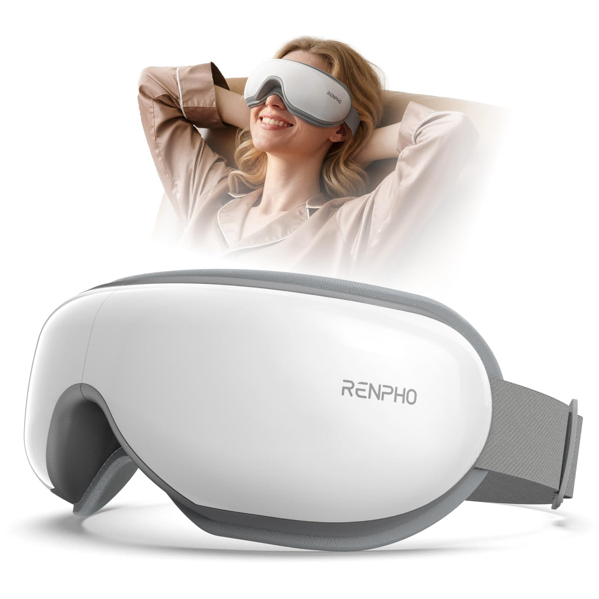 Heated Eye Massager Mask for Relaxation and Eye Care