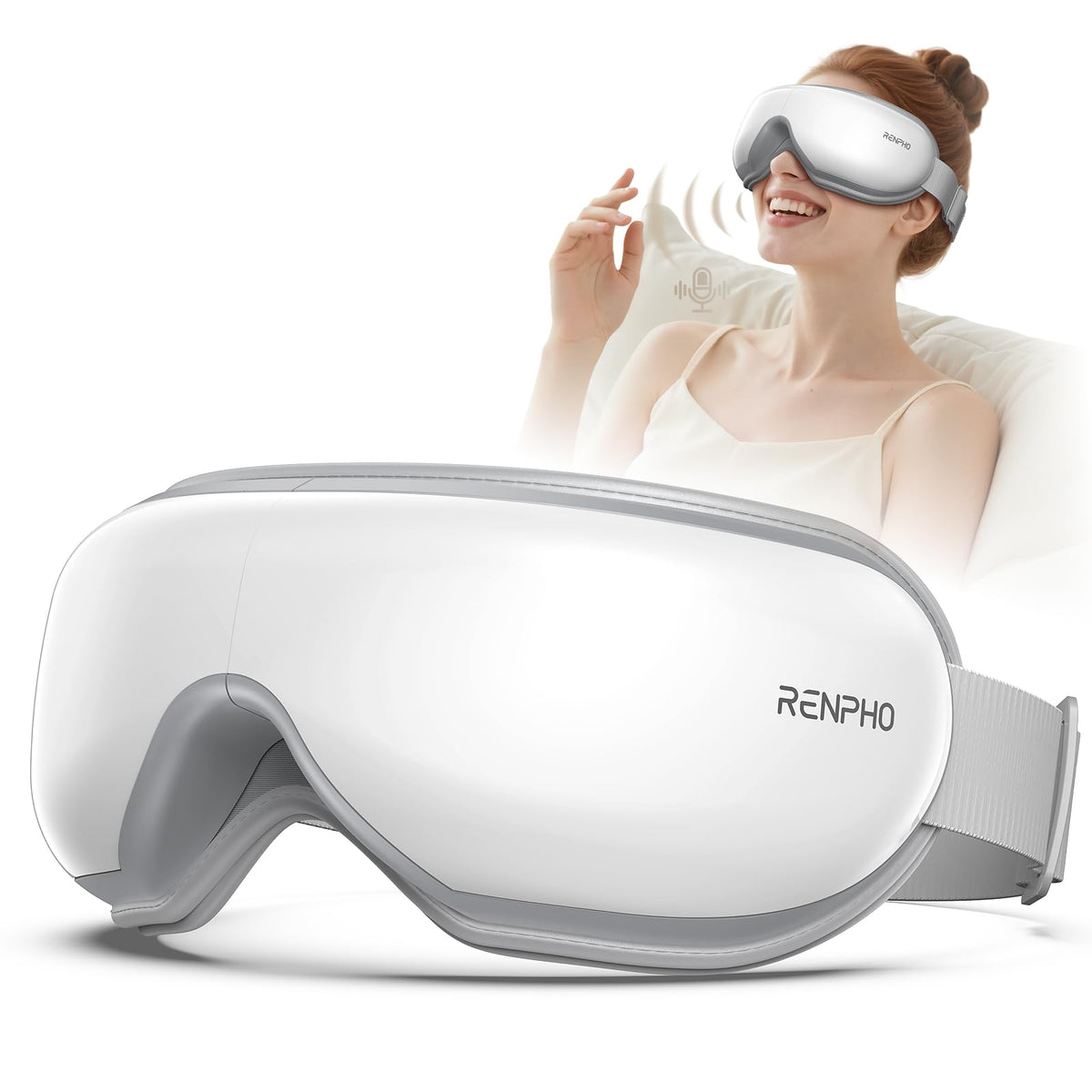 Heated Eye Massager Mask for Relaxation and Eye Care