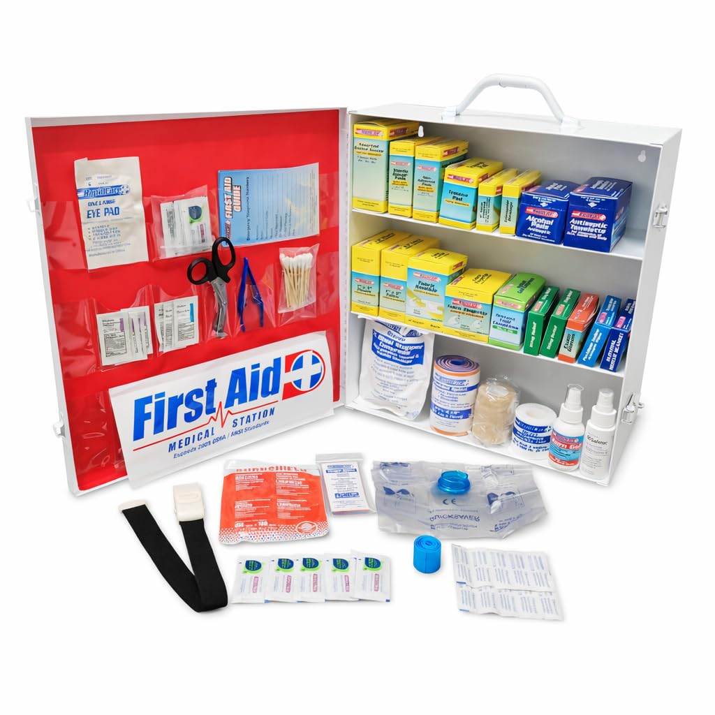 Rapid Care First Aid Kit for Emergency Medical Supplies