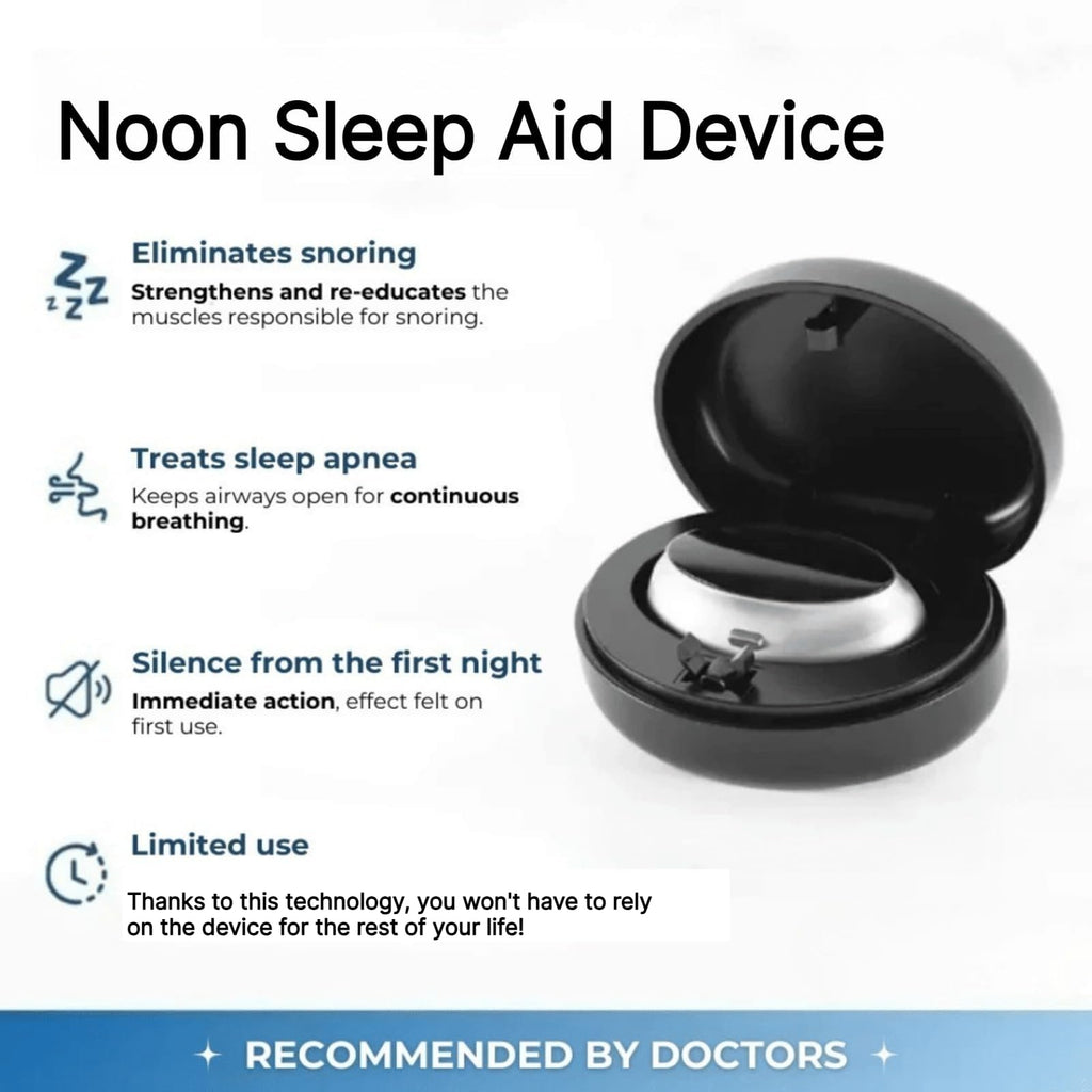Sleep Aid Device with 3 Modes Rechargeable Portable Sleep Support
