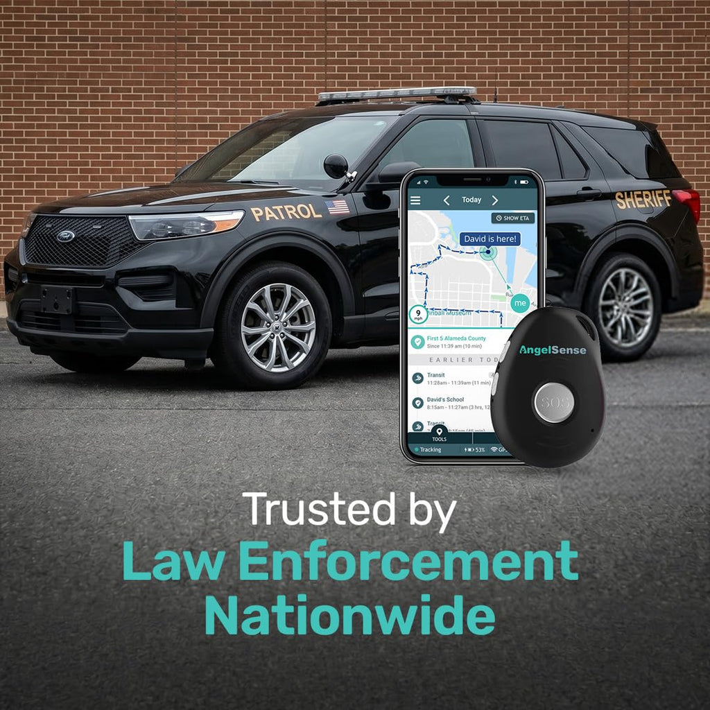 GPS Tracker for Kids and Elderly with Safety Location Tracking