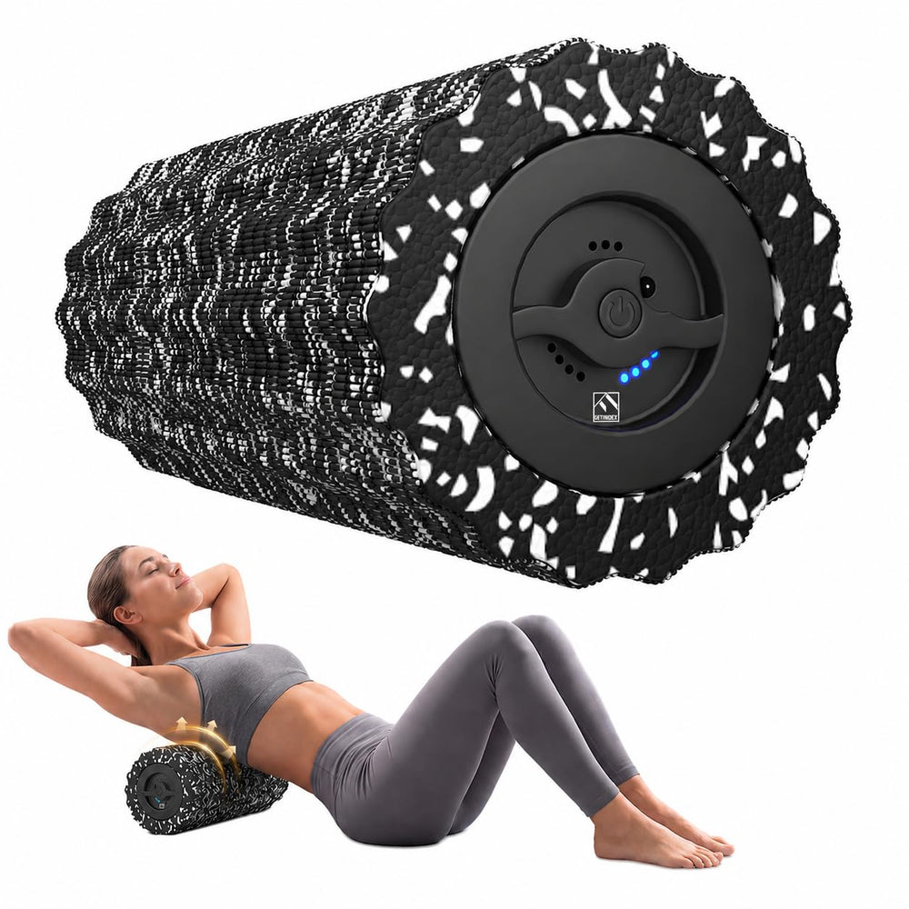 Vibrating Foam Roller for Back Pain and Muscle Recovery