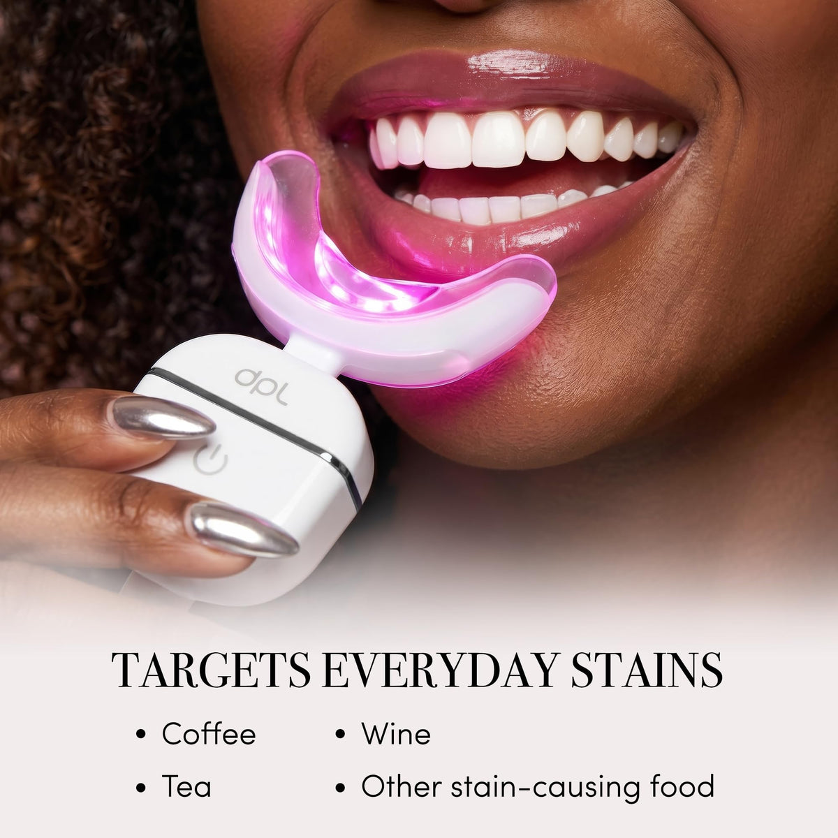 LED Light Therapy Device for Teeth and Gum Care At Home Dental Use