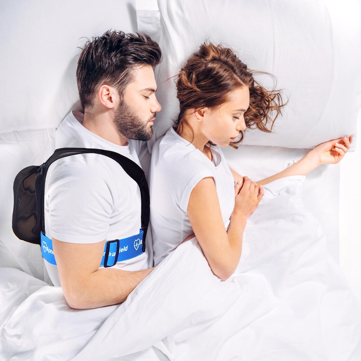 Side Sleep Position Trainer Anti Snoring Device for Sleep Support and Comfort
