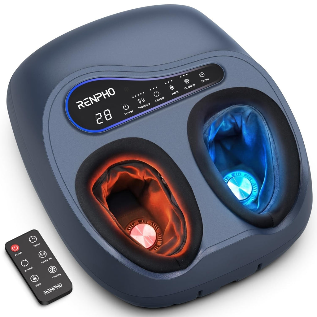 2 in 1 Foot Massager with Heat and Cold Therapy for Foot Care