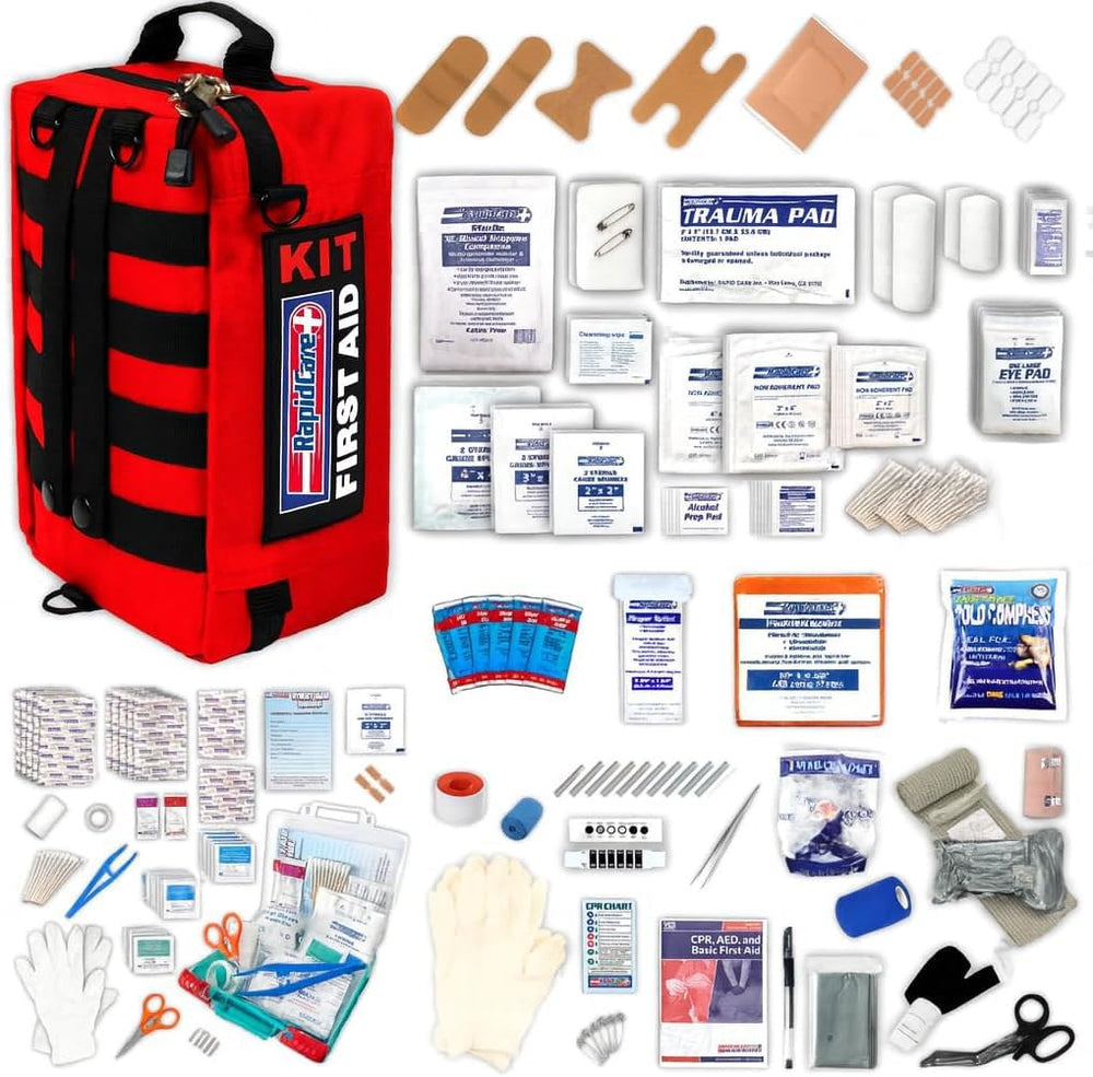 300 Piece First Aid Kit Emergency Medical Supplies for Home Work and Travel