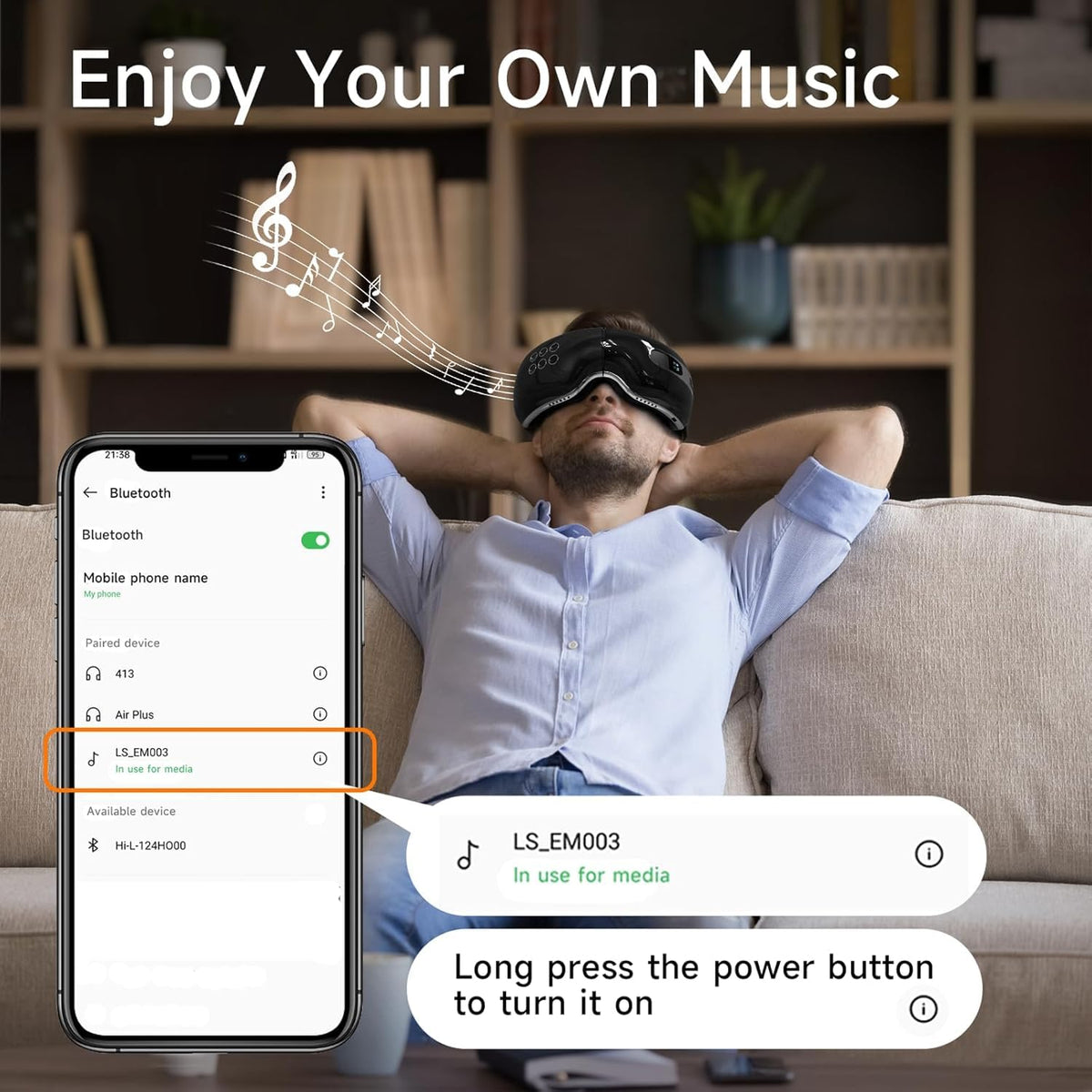 Eye Massager for Relaxation and Eye Care