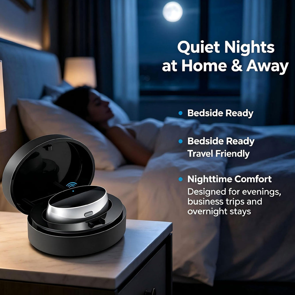Portable Anti Snore Device with 3 Speed Adjustment for Better Sleep