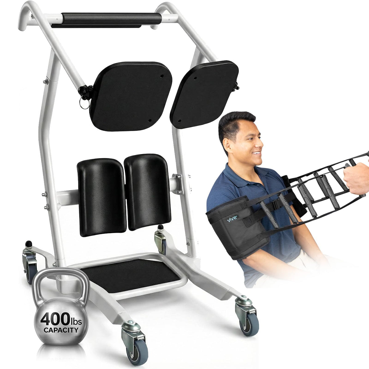 Sit to Stand Lift Transfer Sling for Elderly Home Care Support Device