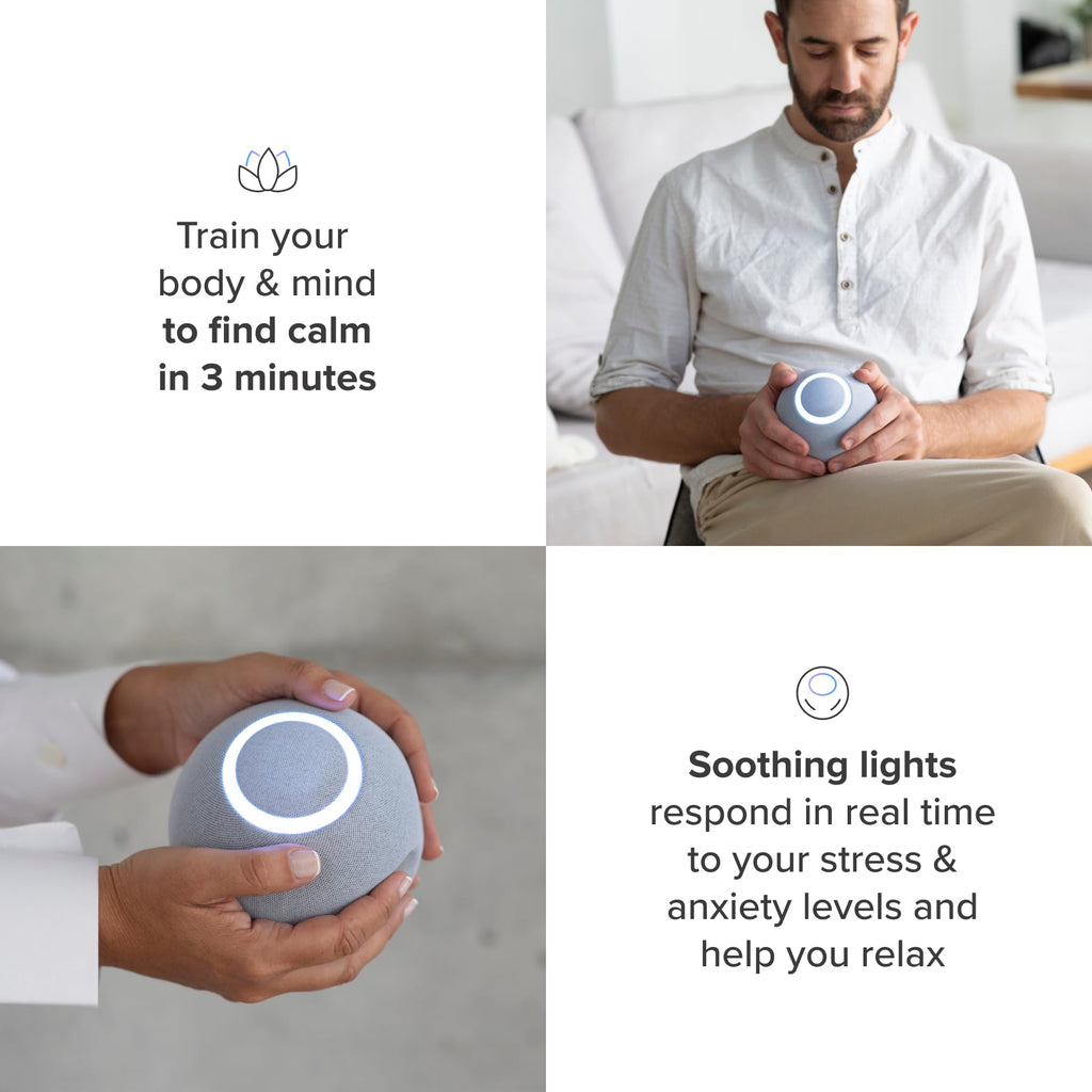 Smart Biofeedback Device for Stress Relief Mindfulness and Relaxation Support