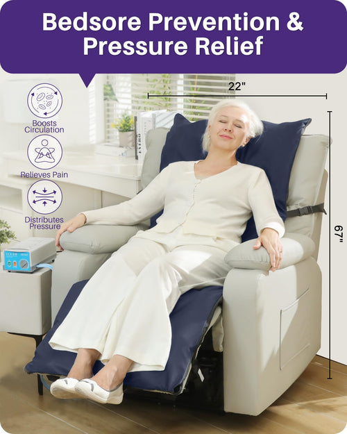 Alternating Air Pressure Mattress Pad for Elderly Pressure Relief Care
