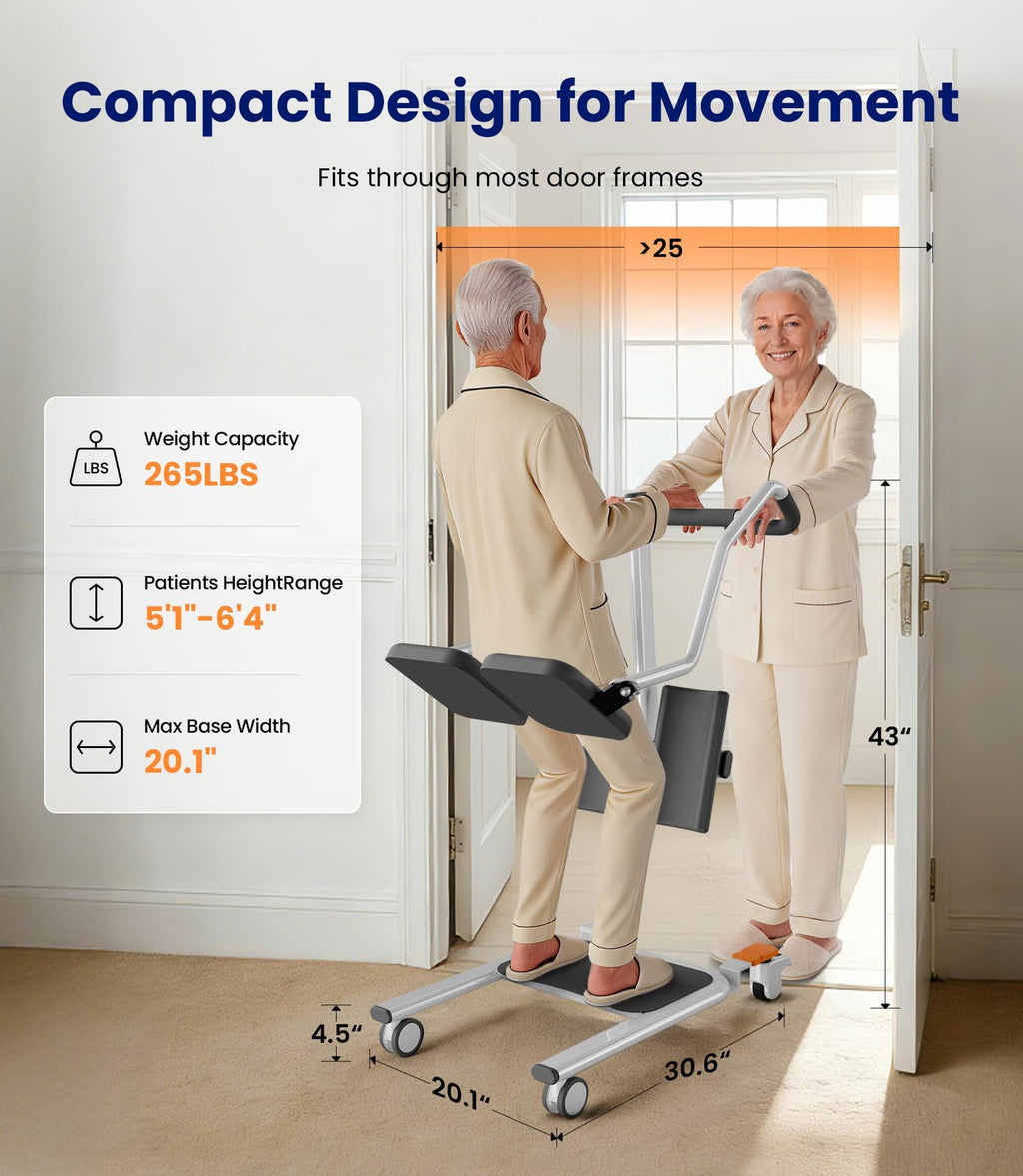 Sit to Stand Assist Lift for Seniors Mobility Support and Home Care