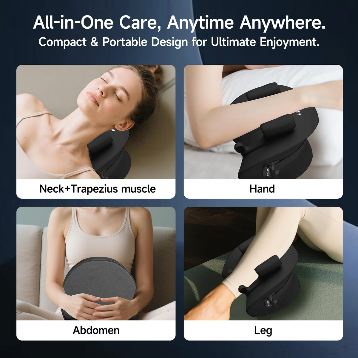 Neck Massager Pillow with Heat Deep Tissue Massage for Neck and Shoulder Care