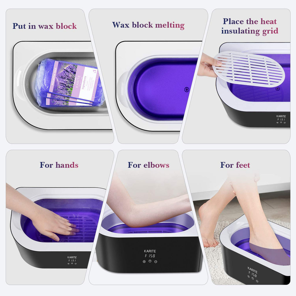 Paraffin Wax Machine for Hands and Feet Moisturizing Wax Bath Kit