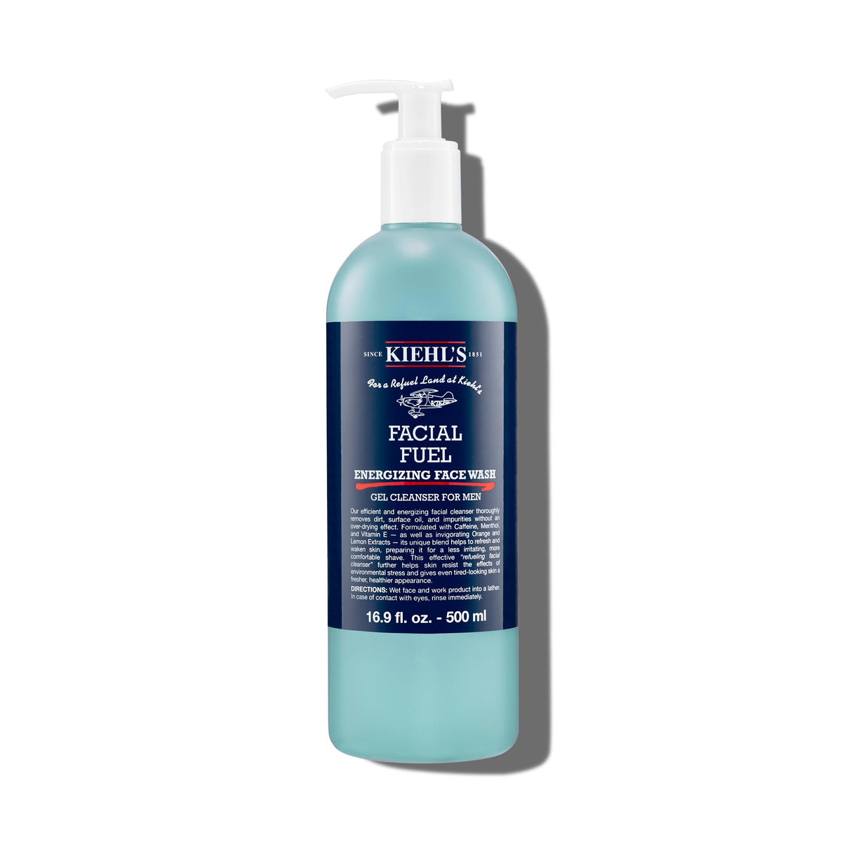 Men's Energizing Face Wash Facial Cleanser for Daily Use