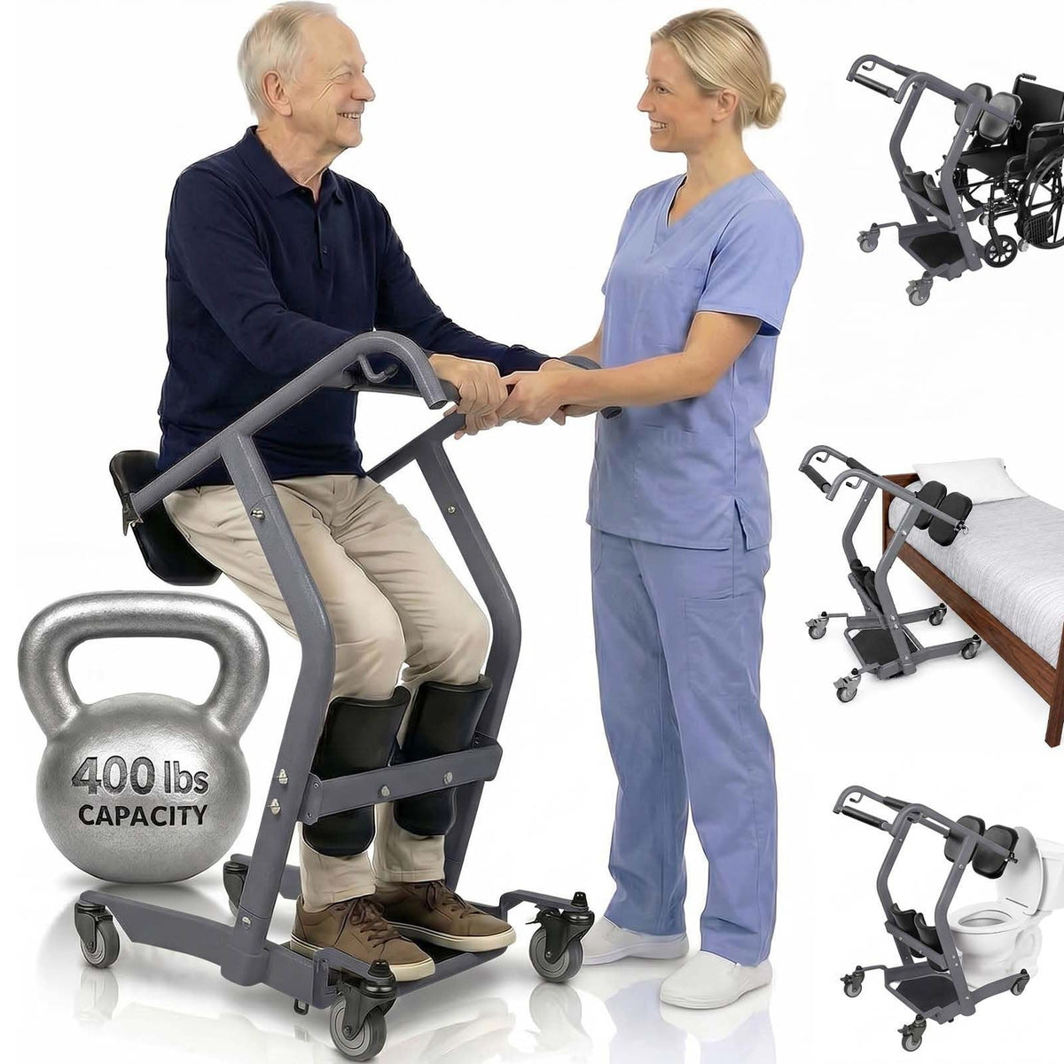 Sit to Stand Lift Transfer Sling for Elderly Home Care Support Device