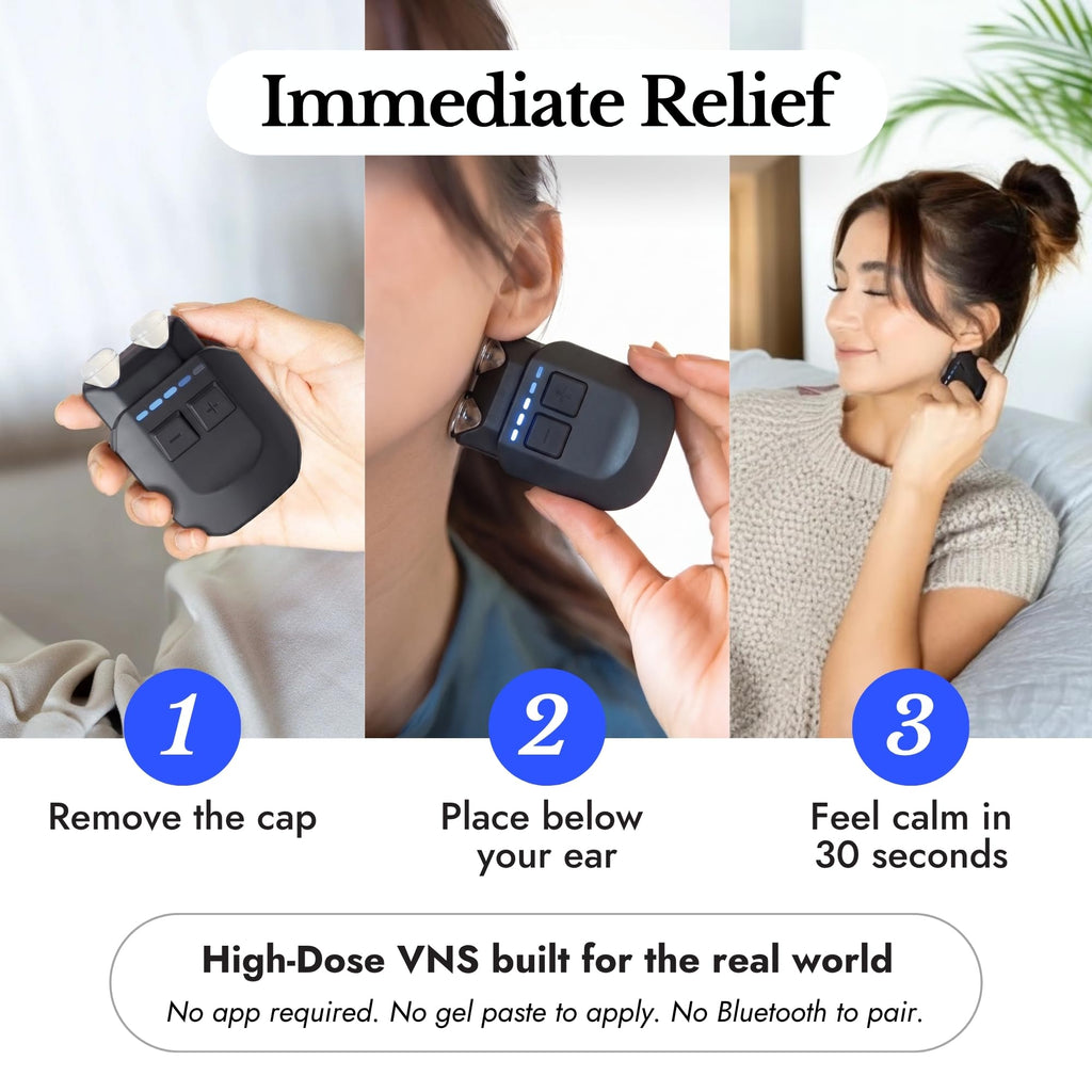 Stress Relief and Relaxation Device with 5 Modes Portable Calm Support Tool