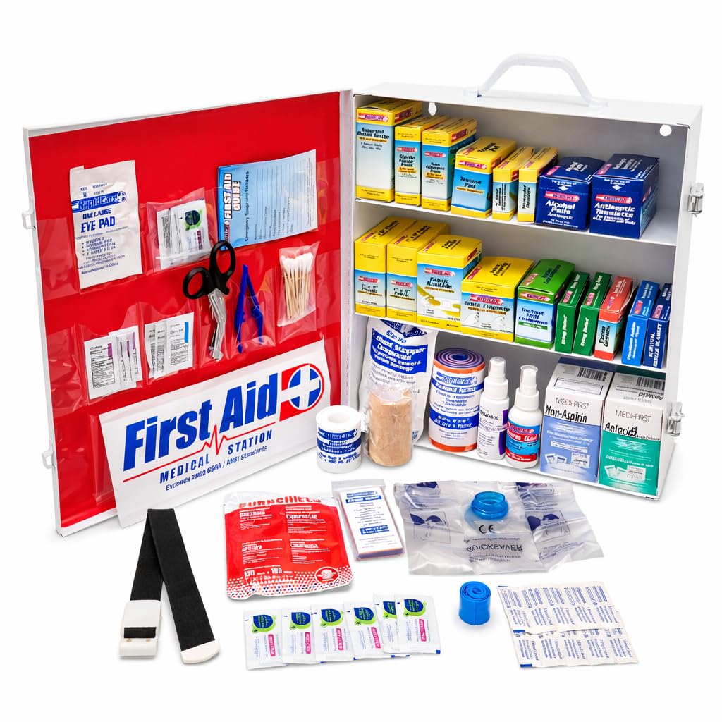 Rapid Care First Aid Kit for Emergency Medical Supplies
