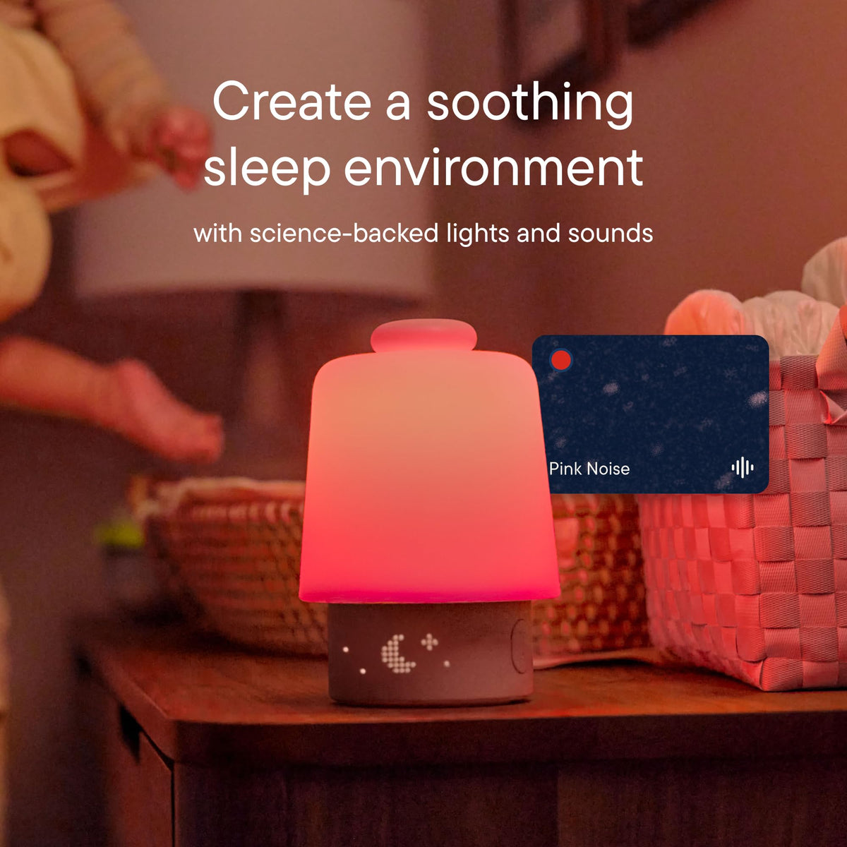 Baby Sound Machine and Night Light Sleep Routine Builder