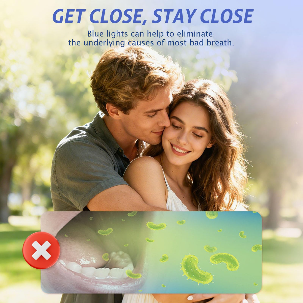 Red Light Therapy Mouthpiece LED Oral Care for Gum Health