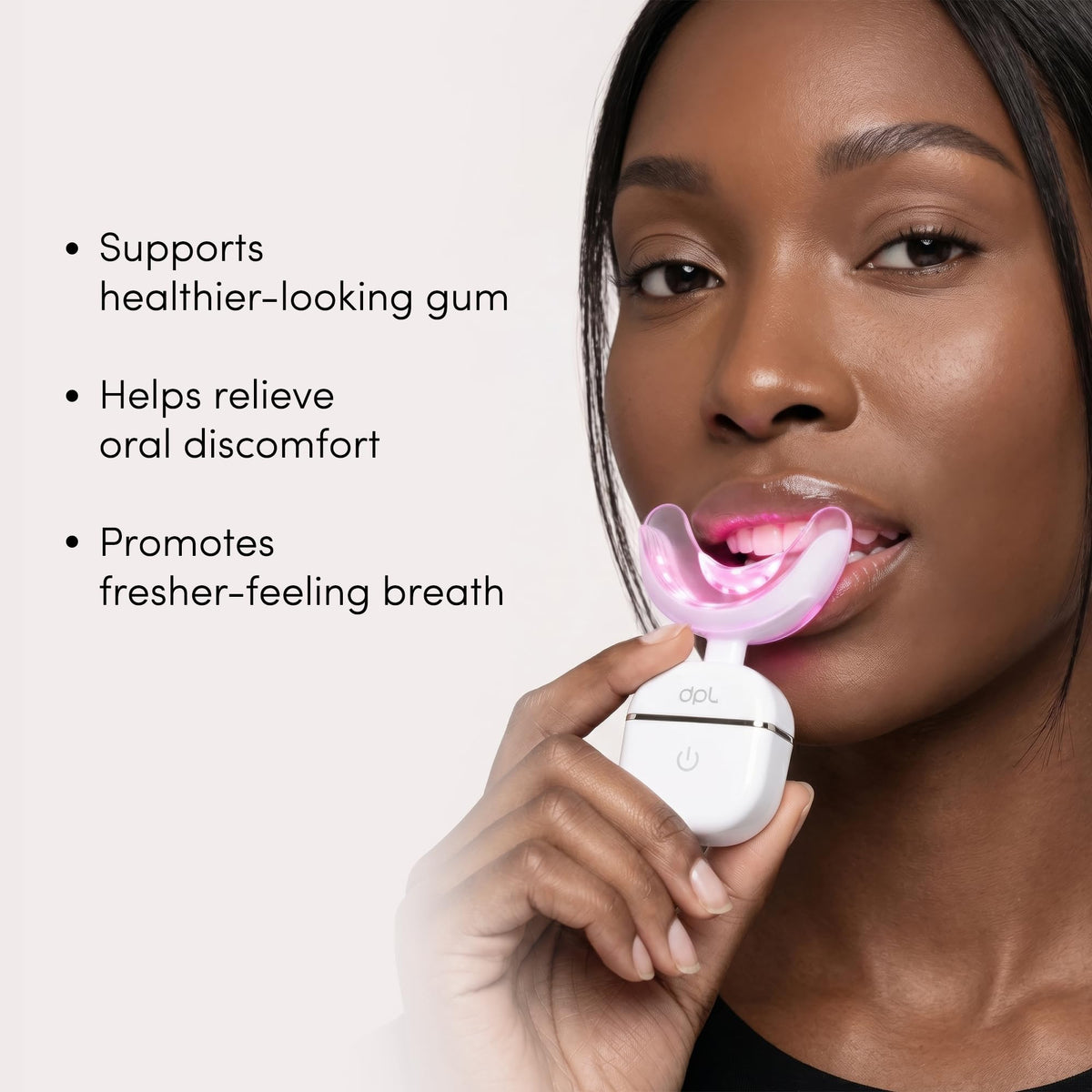 LED Light Therapy Device for Teeth and Gum Care At Home Dental Use