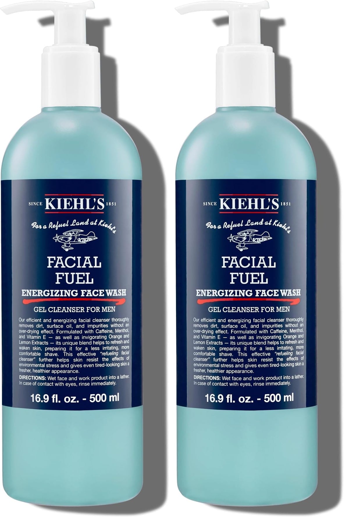 Men's Energizing Face Wash Facial Cleanser for Daily Use