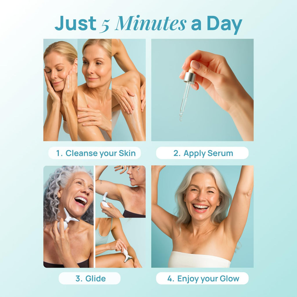 Arm Lifting Device with Niacinamide Serum Skin Firming Care Set