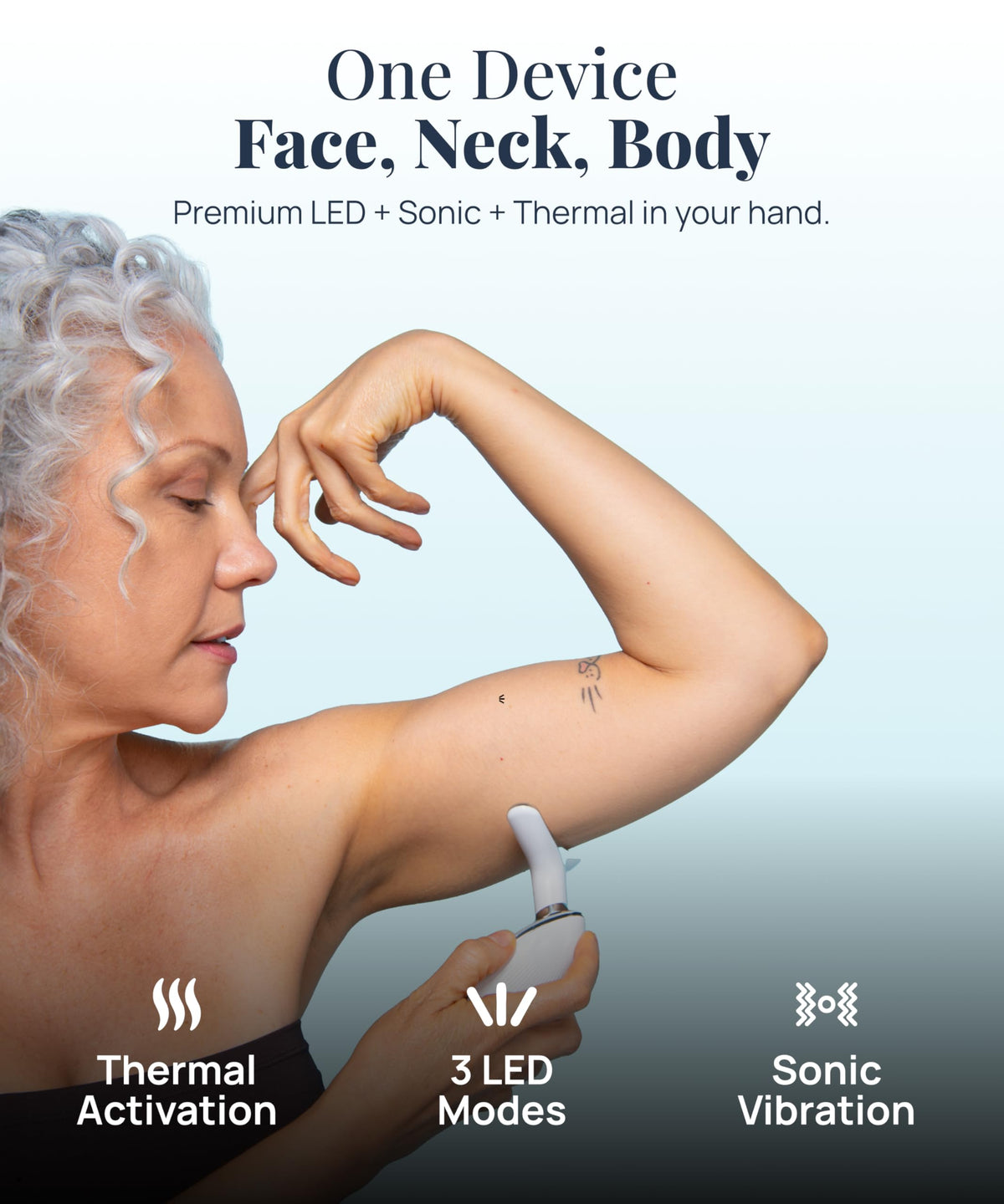 Arm Lifting Device with Niacinamide Serum Skin Firming Care Set