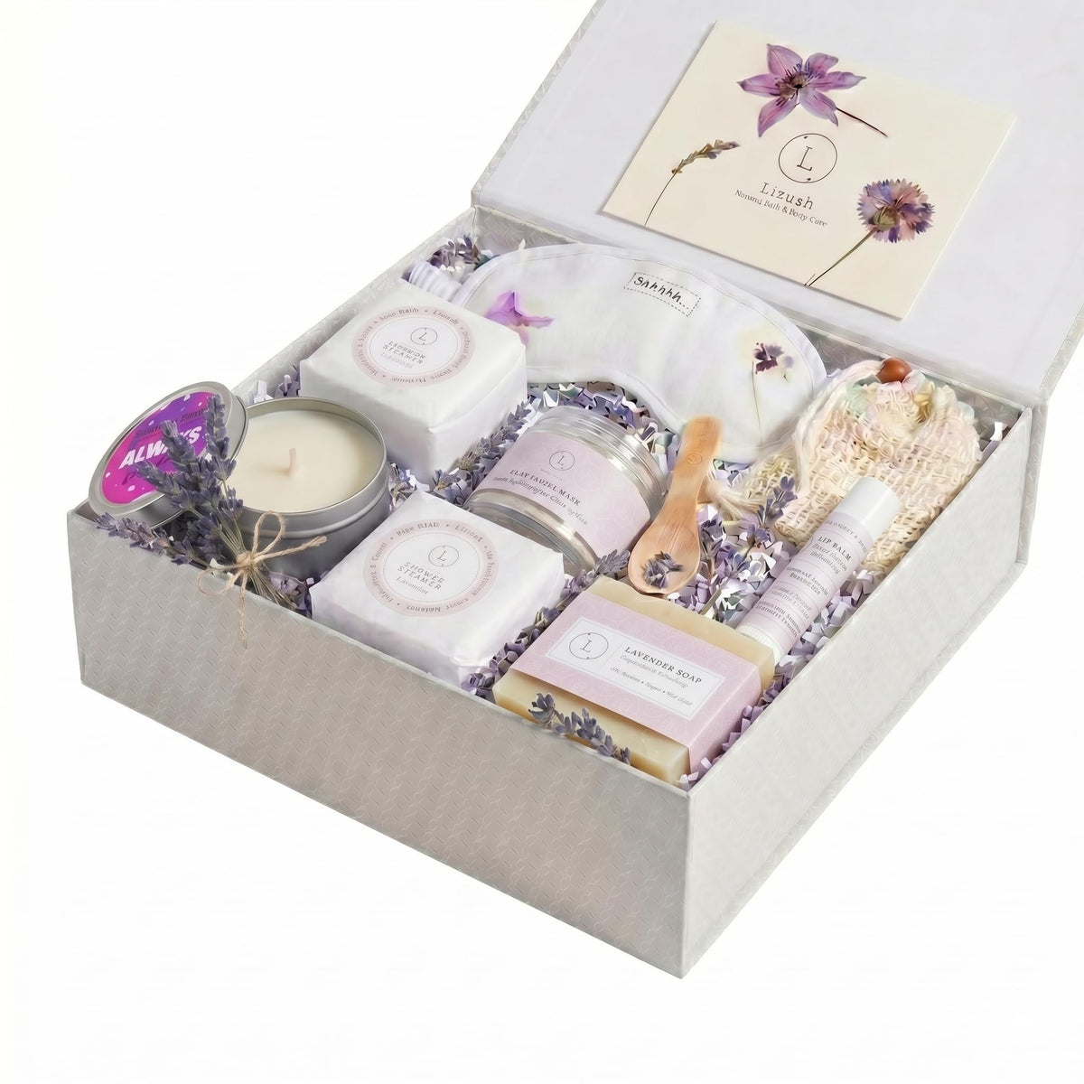 Relaxing Spa Gift Set Natural Bath and Body Care Collection