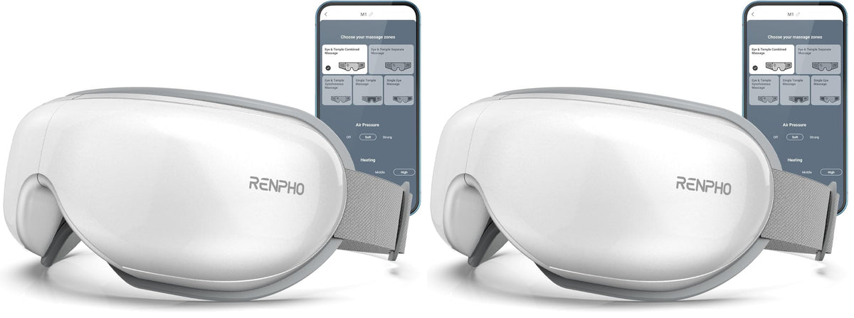Heated Eye Massager Mask for Relaxation and Eye Care