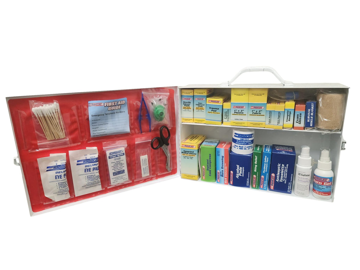 Rapid Care First Aid Kit for Emergency Medical Supplies