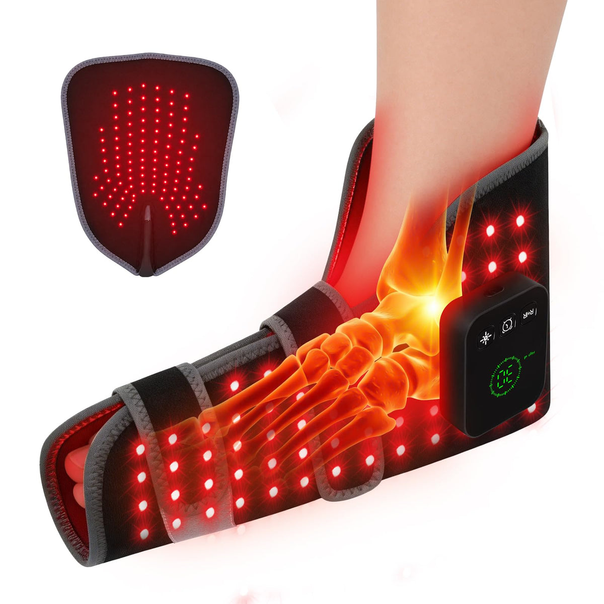 Red Light Therapy Foot Wrap for Feet and Ankle Care