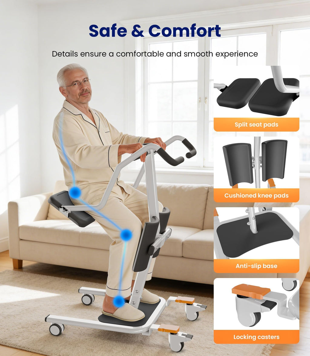 Sit to Stand Assist Lift for Seniors Mobility Support and Home Care