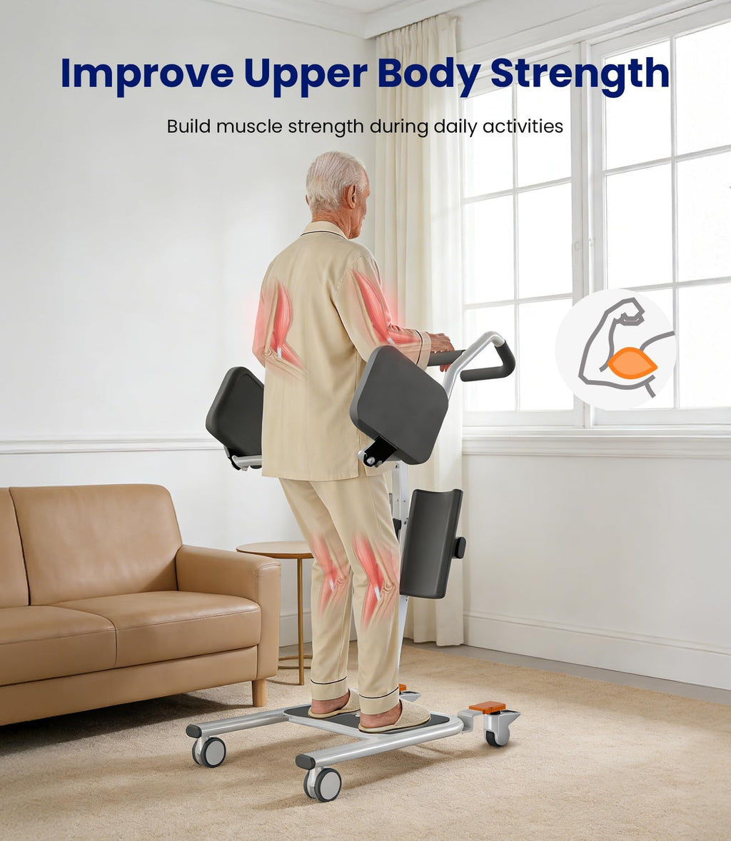 Sit to Stand Assist Lift for Seniors Mobility Support and Home Care