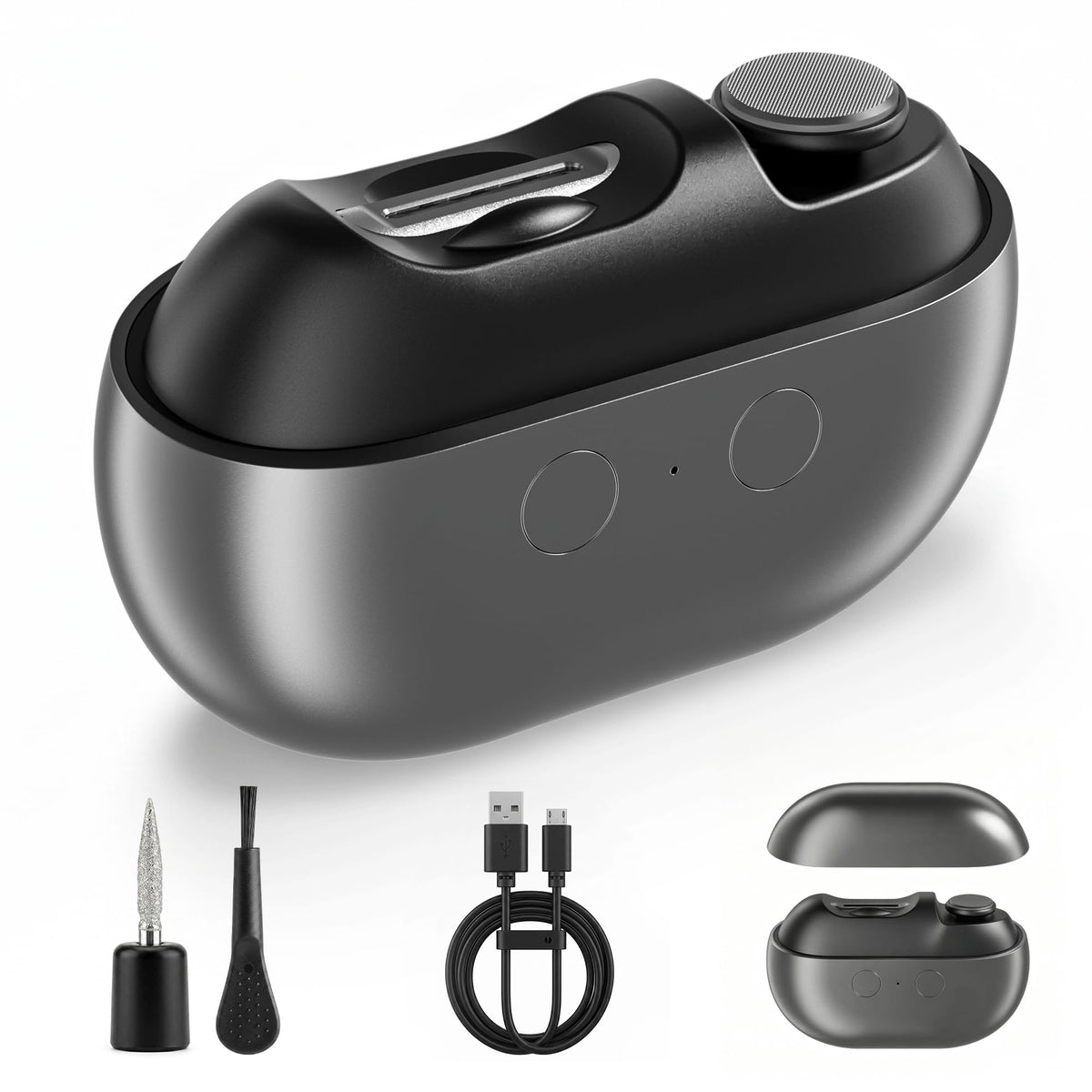 Electric Nail Clippers and File Trimmer for Adults Kids and Seniors