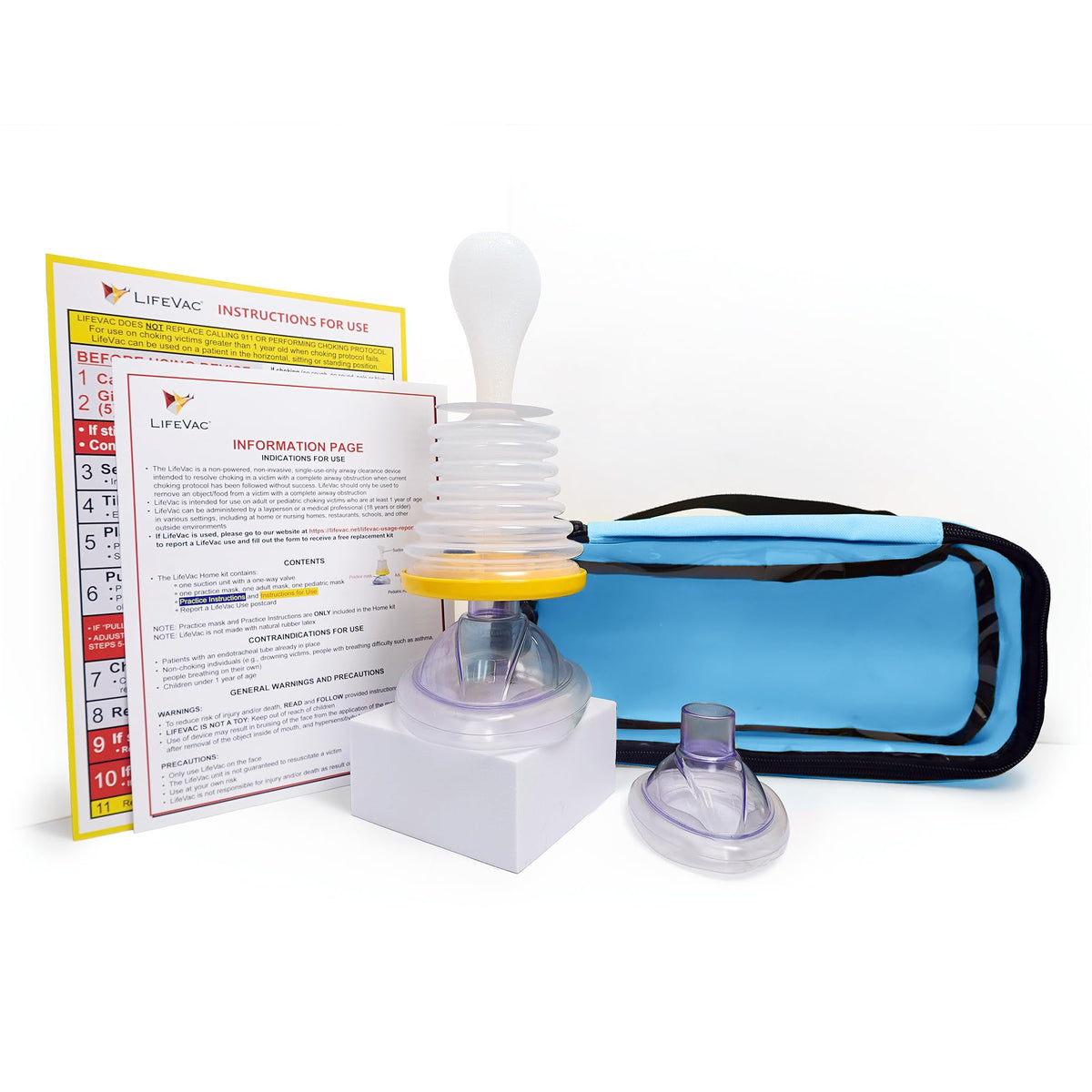 Portable Airway Suction Rescue Device First Aid Kit for Kids and Adults