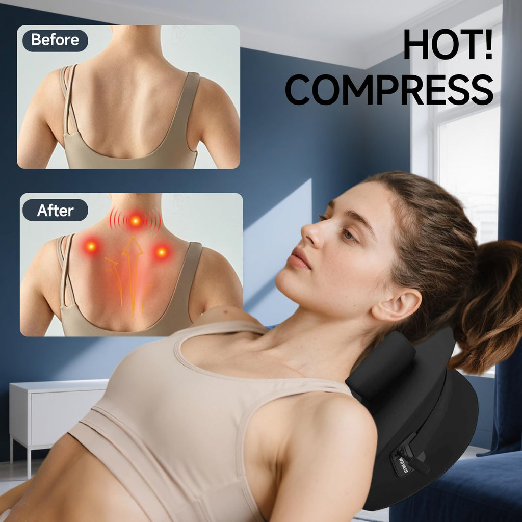 Neck Massager Pillow with Heat Deep Tissue Massage for Neck and Shoulder Care