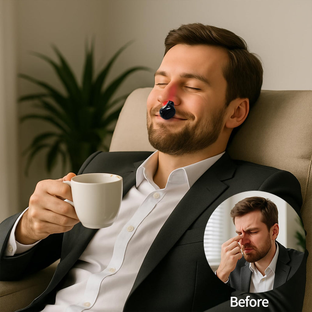 650nm Red Light Therapy Device for Ear and Nose Care